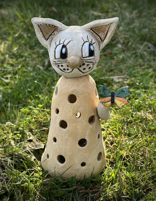 Keramická kočka