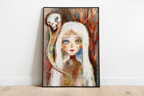 Ticho v duši- print A4