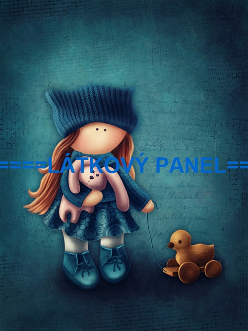 Bavlněný panel 30x40 cm - skladem — foto 1