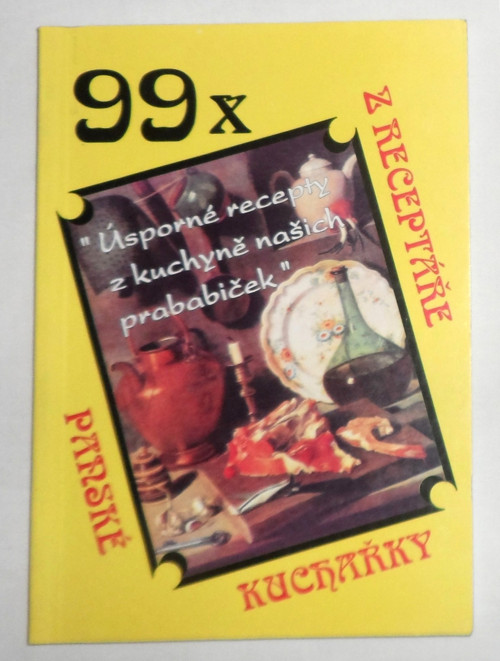 99x z receptáře panské KUCHAŘKY, 1995