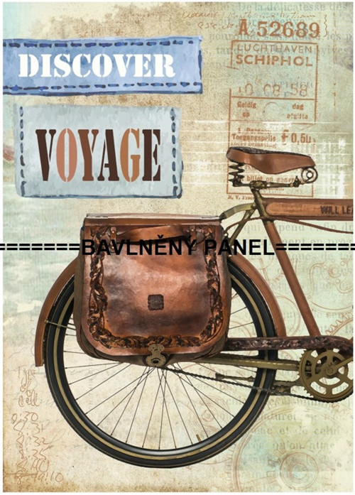 Bavlněný panel 18x25 cm - skladem — foto 1