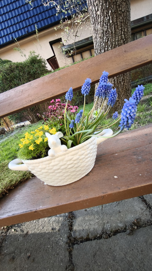 Luxusní Porcelánová mísa se zajdou květinová