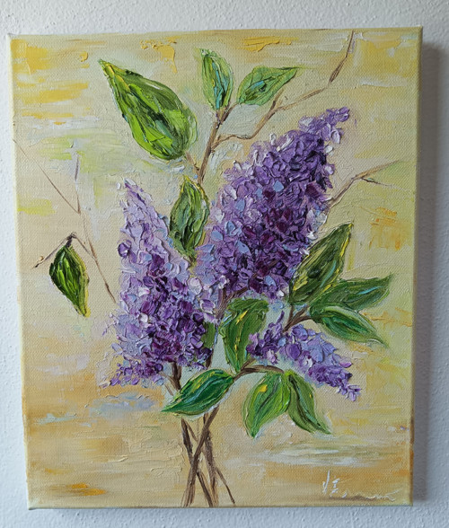 Lilac branch