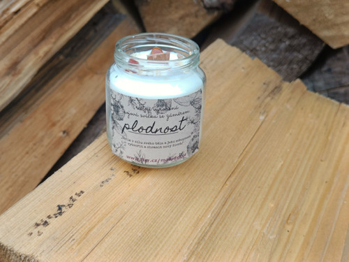Sójová svíčka se záměrem: PLODNOST 125ml