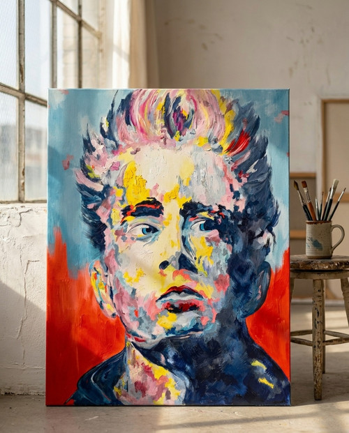 James Dean od Floydled Art