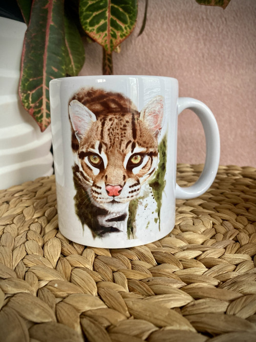 Hrnek - ocelot