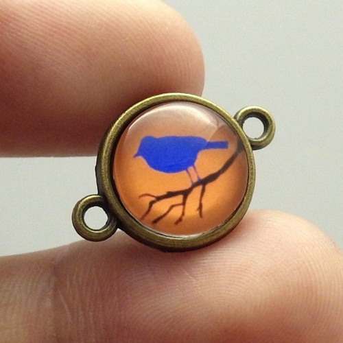Kabošony s grafikou, 12mm - 2 ks, SLEVA 50%