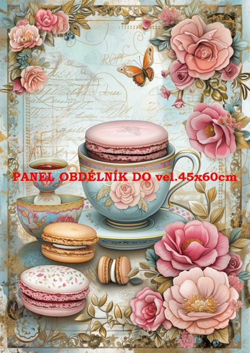 Bavlněný panel 7x10 cm - skladem