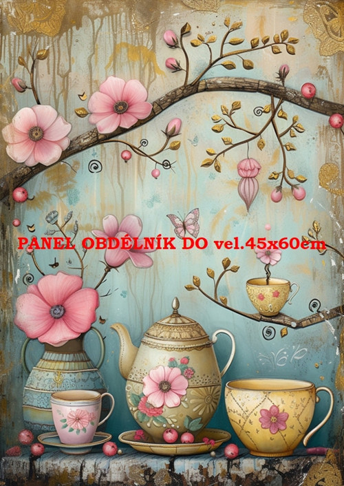 Bavlněný panel 7x10 cm - skladem