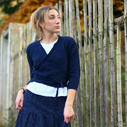 Zavinovací kabátek, halenka... — foto 1