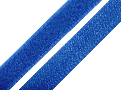 Suchý zip šíře 20 mm (20cm) - modrá
