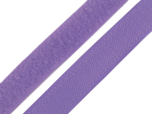 Suchý zip šíře 20 mm (20cm) - fialová