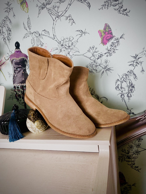 Luxusní italské boty boho kožené — foto 1