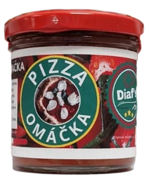 Pizza omáčka Diaf's®– poctivá chuť Itálie ve sklen