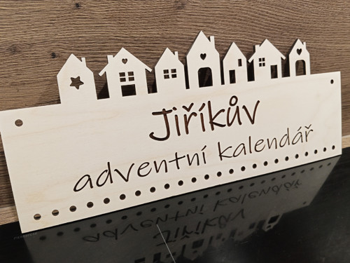 Adventní kalendář DOMEČKY