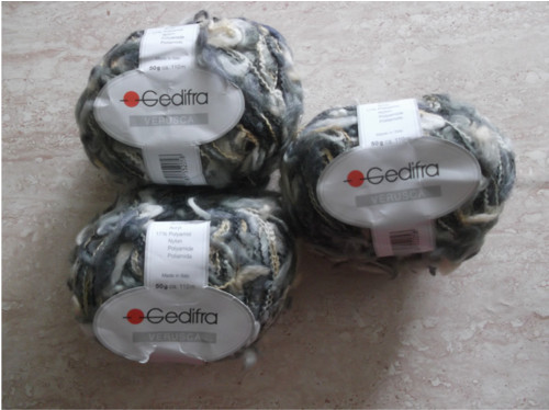 Verusca italská příze 150g návin 50g 110metrů.
