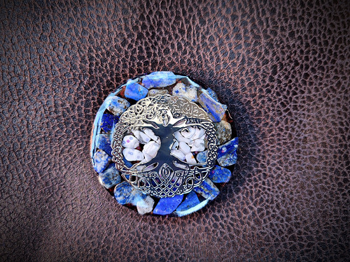Orgonit do kapsy/na mobil - lapis lazuli — foto 1
