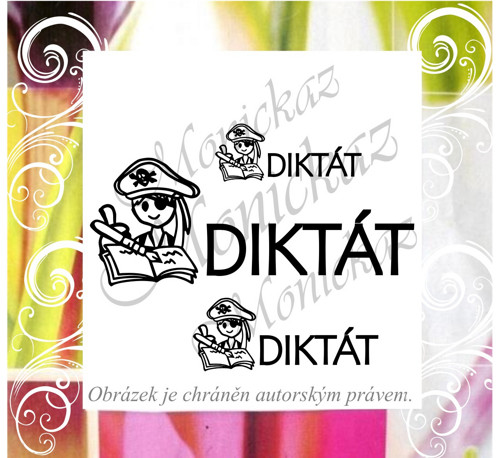 Diktát pirát 1658. Razítko.