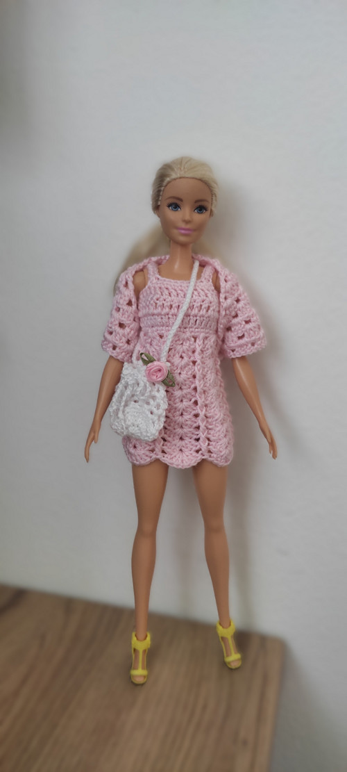 Pléd a taštička pro Barbie — foto 1