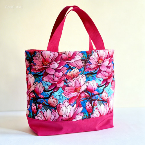 Projektová taška PROJEKToffKA - BIG magnolia pink