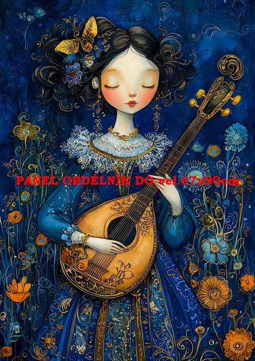 Bavlněný panel - varianty velikostí / 11x15 cm