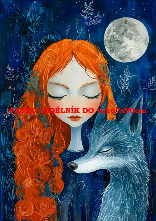 Bavlněný panel - varianty velikostí / 11x15 cm
