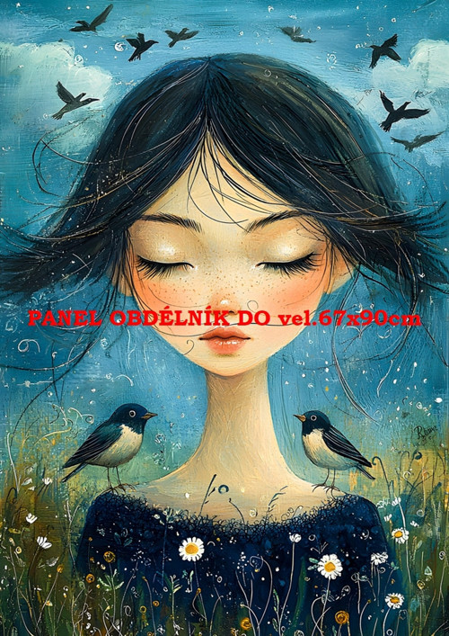 Bavlněný panel - varianty velikostí / 11x15 cm — foto 1