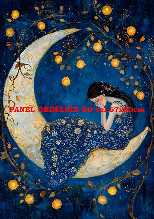 Bavlněný panel - varianty velikostí / 11x15 cm — foto 1
