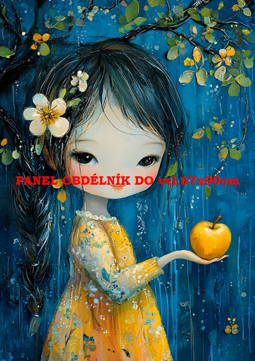 Bavlněný panel - varianty velikostí / 11x15 cm — foto 1