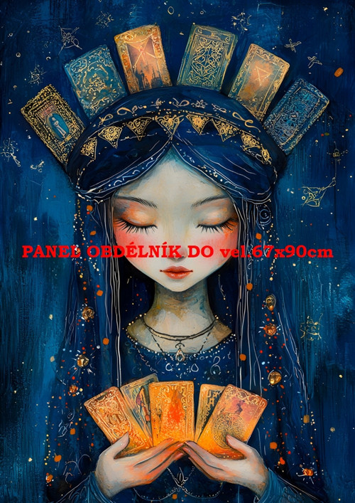 Bavlněný panel - varianty velikostí / 11x15 cm
