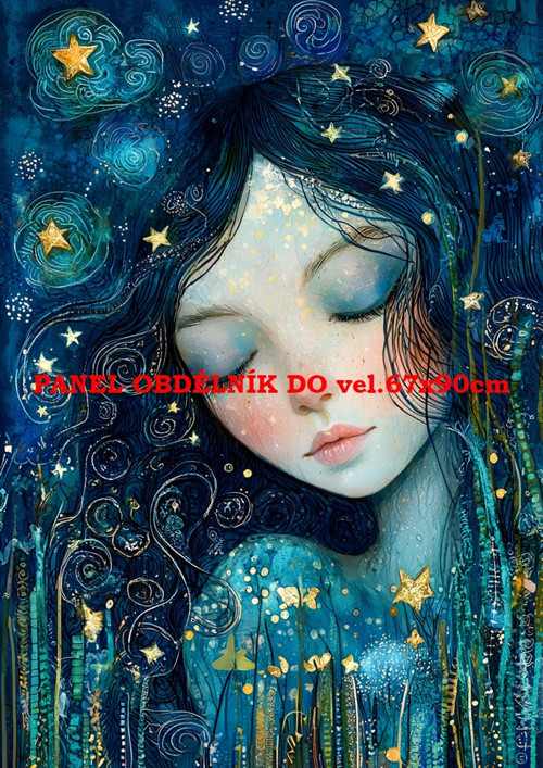 Bavlněný panel - varianty velikostí / 11x15 cm