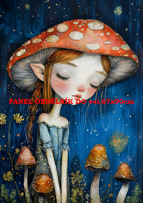 Bavlněný panel - varianty velikostí / 11x15 cm