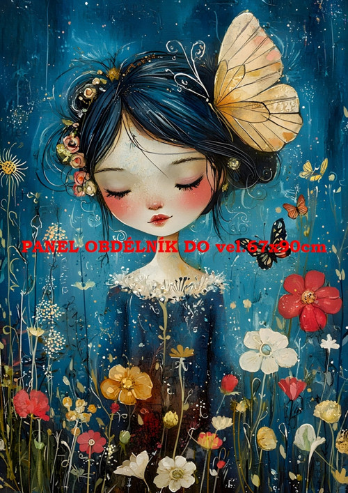 Bavlněný panel - varianty velikostí / 11x15 cm