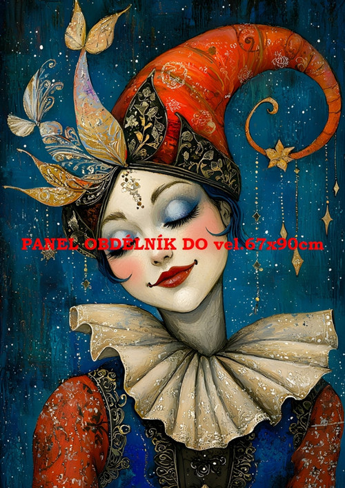 Bavlněný panel - varianty velikostí / 11x15 cm