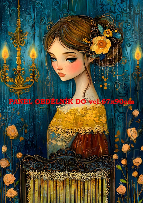 Bavlněný panel - varianty velikostí / 11x15 cm — foto 1