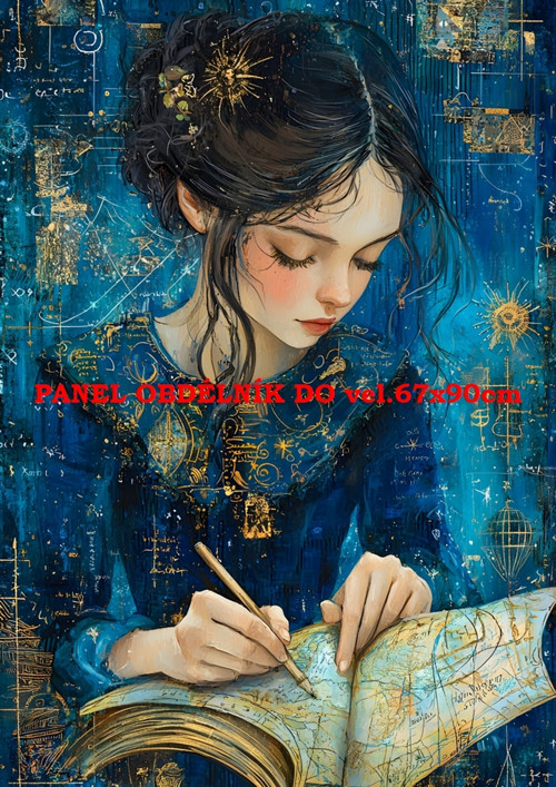 Bavlněný panel - varianty velikostí / 11x15 cm