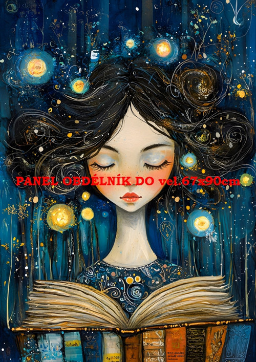 Bavlněný panel - varianty velikostí / 11x15 cm