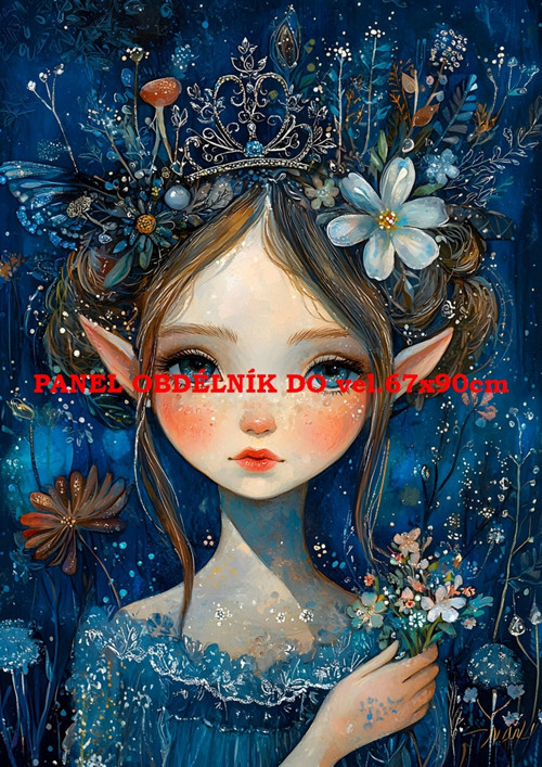 Bavlněný panel - varianty velikostí / 11x15 cm