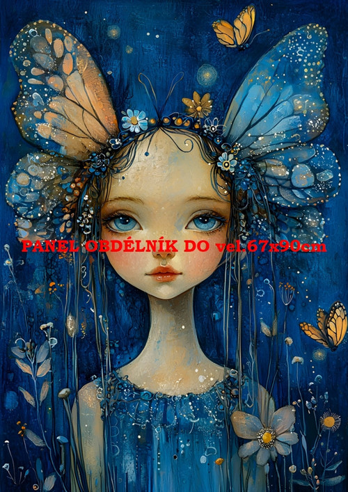 Bavlněný panel - varianty velikostí / 11x15 cm