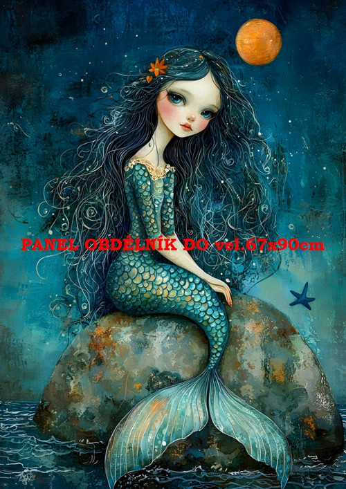 Bavlněný panel - varianty velikostí / 11x15 cm