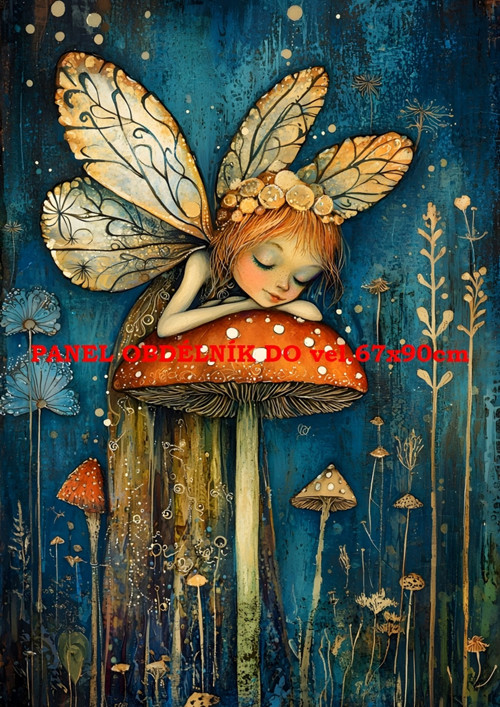 Bavlněný panel - varianty velikostí / 11x15 cm
