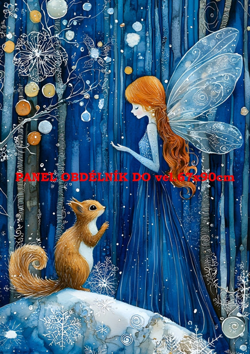 Bavlněný panel - varianty velikostí / 11x15 cm — foto 1