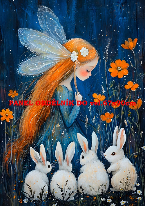 Bavlněný panel - varianty velikostí / 11x15 cm