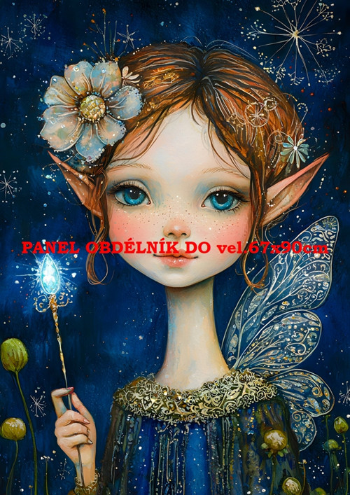 Bavlněný panel - varianty velikostí / 11x15 cm