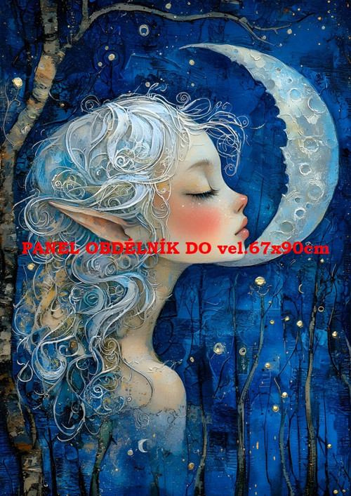 Bavlněný panel - varianty velikostí / 11x15 cm