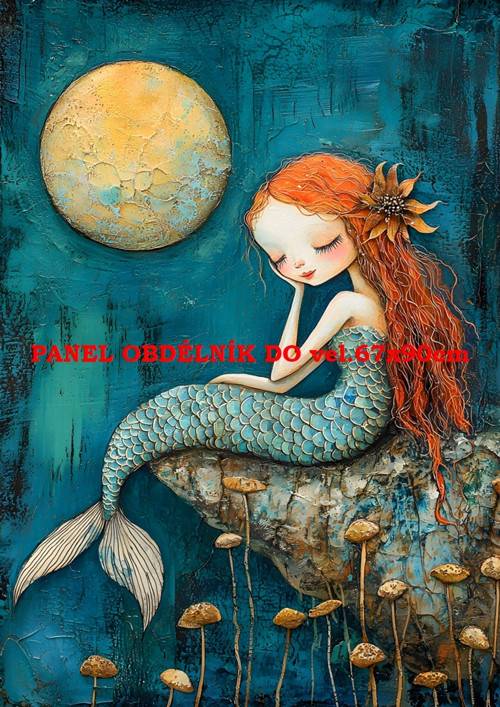 Bavlněný panel - varianty velikostí / 11x15 cm