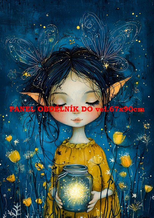 Bavlněný panel - varianty velikostí / 11x15 cm — foto 1