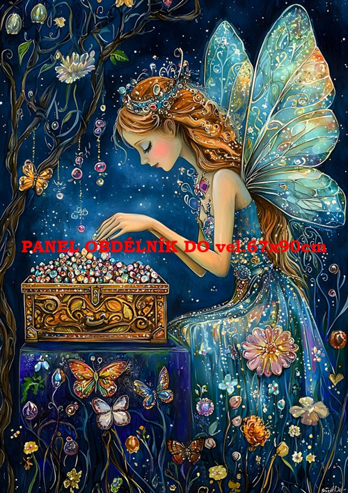 Bavlněný panel - varianty velikostí / 11x15 cm — foto 1