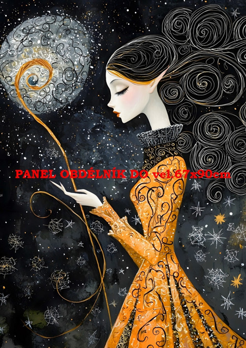 Bavlněný panel - varianty velikostí / 11x15 cm
