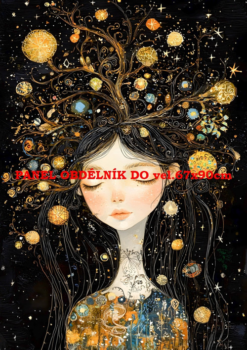 Bavlněný panel - varianty velikostí / 11x15 cm